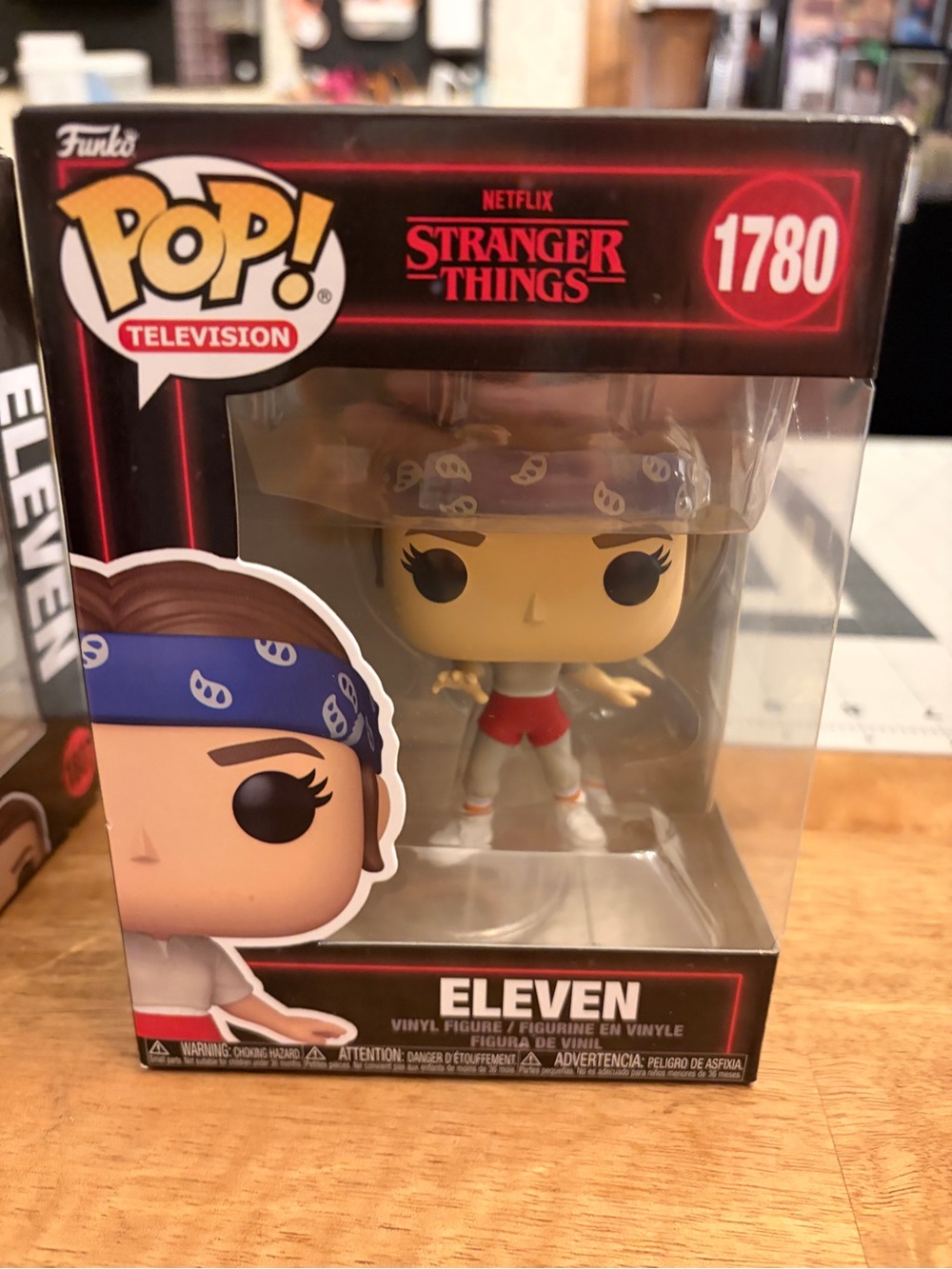 Funko Eleven with Blue Bandana and Red Shorts